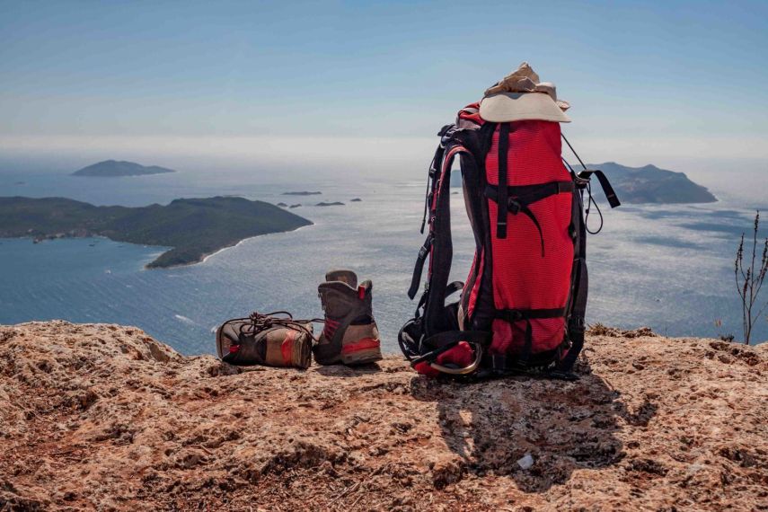 Coastal views from the Lycian Way