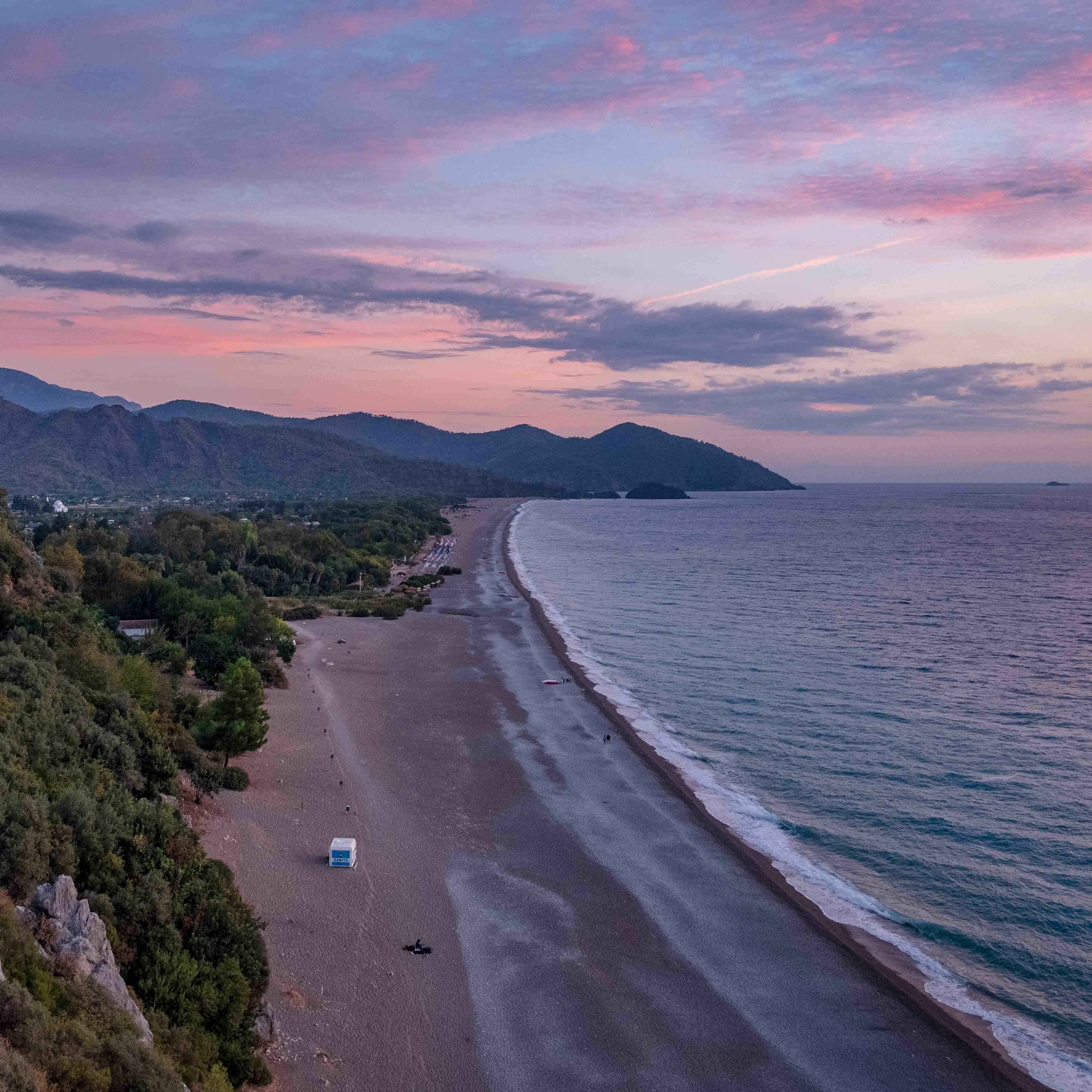 Cirali Beach in the Sunrise 